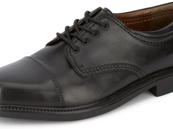 Men’s Casual Leather Oxford Dress Shoes – Classic Everyday Business Footwear