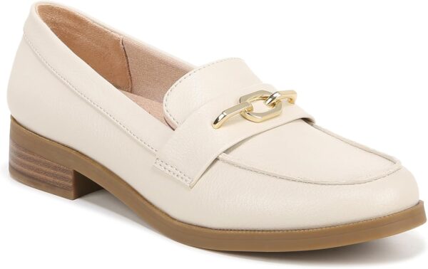 Women’s Perforated Breathable Penny Loafers – Lightweight Dress Flats