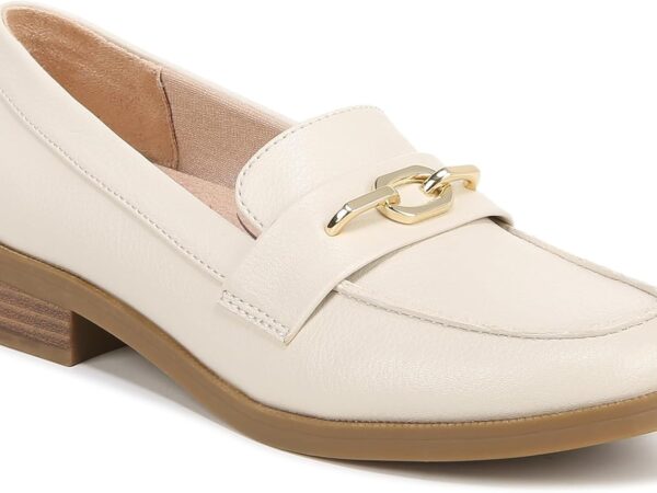 Women’s Perforated Breathable Penny Loafers – Lightweight Dress Flats