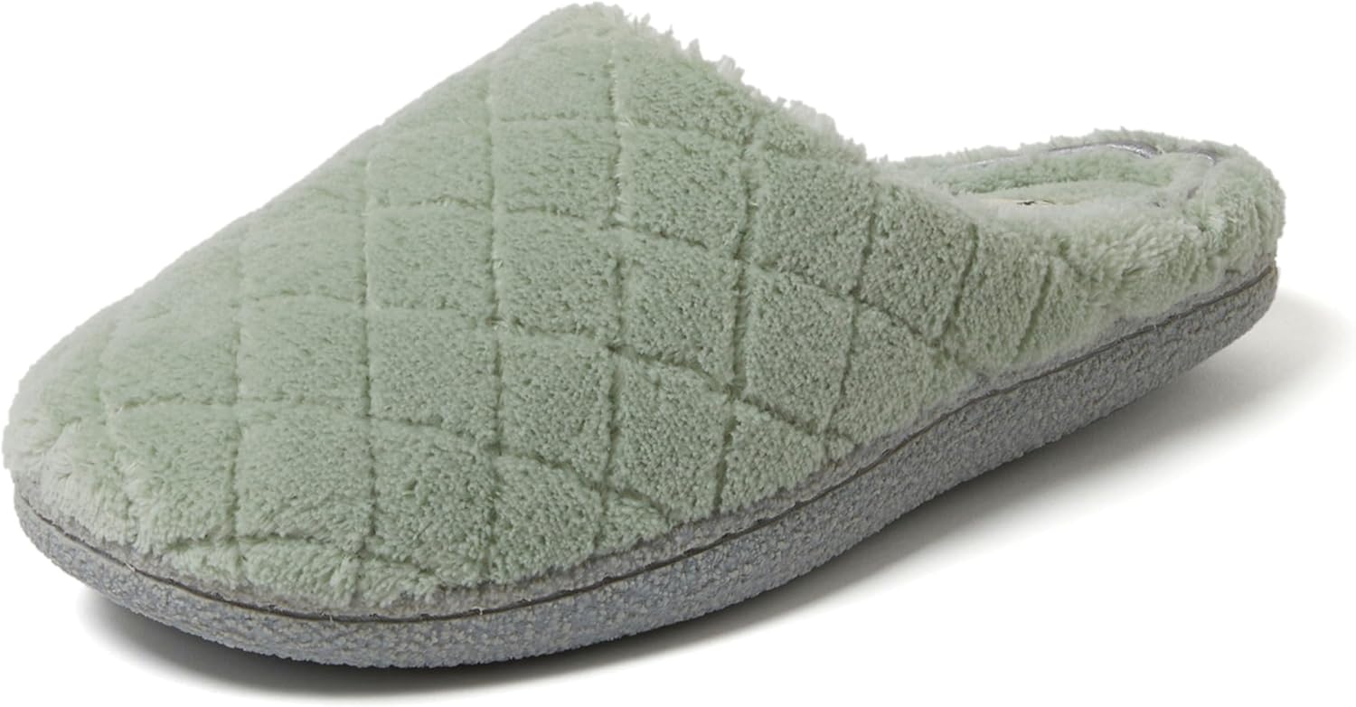 womens Washable Memory Foam Terry Clog With Wide Widths