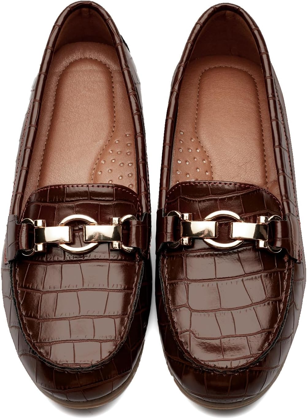 Women’s Chunky Platform Loafers – Business Casual Slip-On Shoes - Image 2
