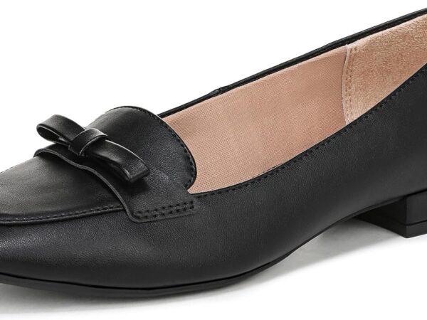 Women’s Comfort Slip-On Loafers – Everyday Casual Work Shoes