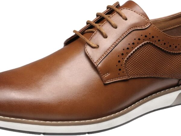 Men’s Casual Dress Sneakers – Business Formal Derby Oxford Style Shoes