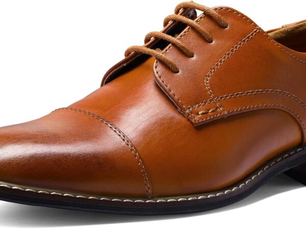 Men’s Formal Business Dress Shoes – Classic Lace-Up Oxford Design